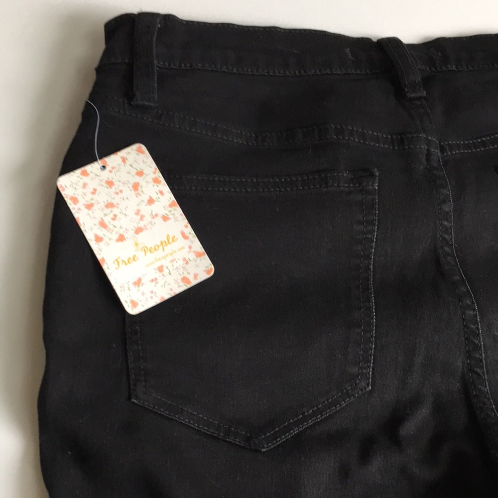 28 FREE PEOPLE high waist skinny stretch JEANS NEW
